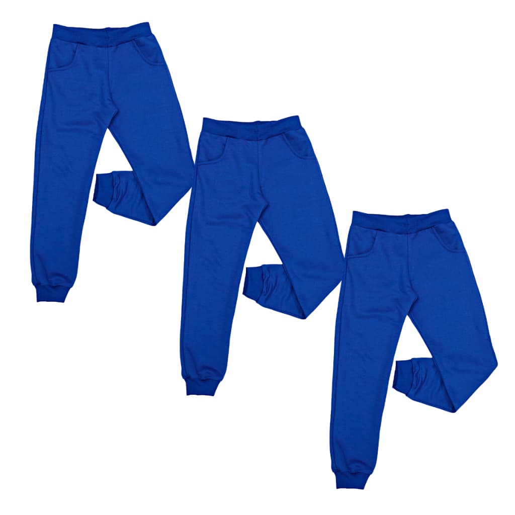 Kit 3 Calça Moletom Infantil Menino Menina Calça de Frio Unissex