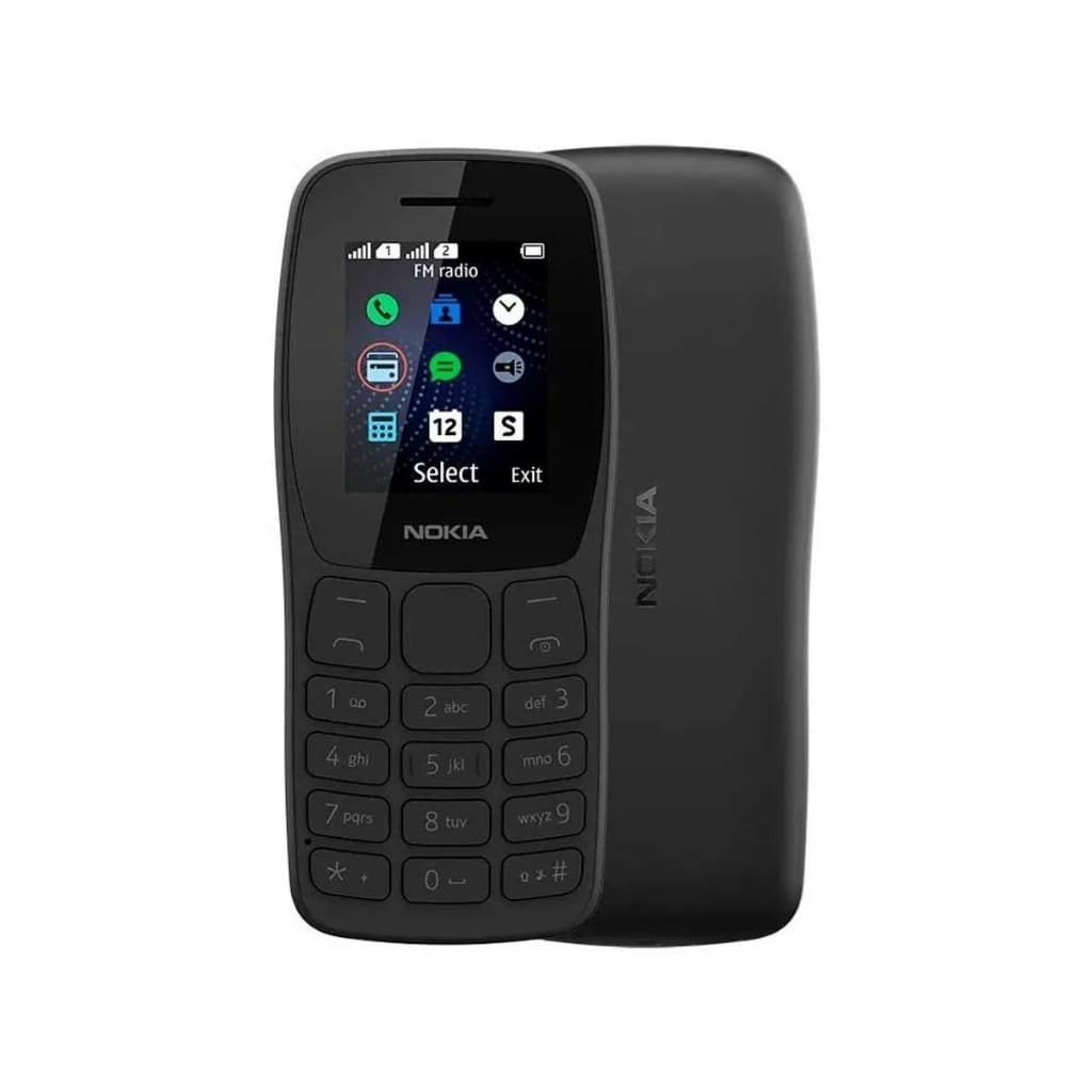 Celular Nokia 105 Dual Chip Ideal Para Idoso Radio FM Novo Lacrado Cores Enviadas Aleatoriamente
