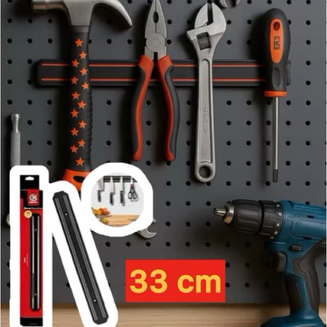 Barra Magnética 33 cm para ferramentas