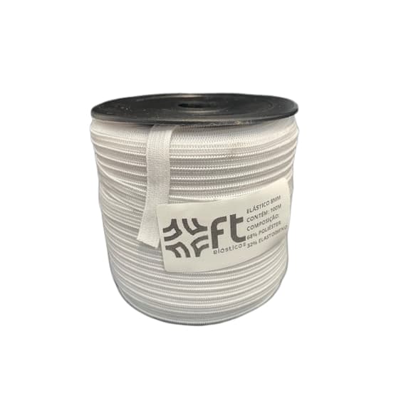 KIT ELASTICO FINO - 100 METROS / 0,5CM / 0,7CM / 0,8CM / 1CM