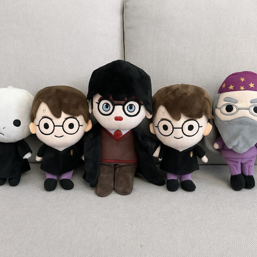 Pelúcia Harry Potter Personagens Presente Infantil Colecionável Fofo Divertido