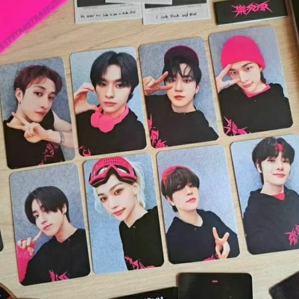 kit 50 Fotos Stray kids estilo photocard, + BRINDE EXCLUSIVO fã cards, TAMANHO 10x7cm com – Papel Resistente à Água