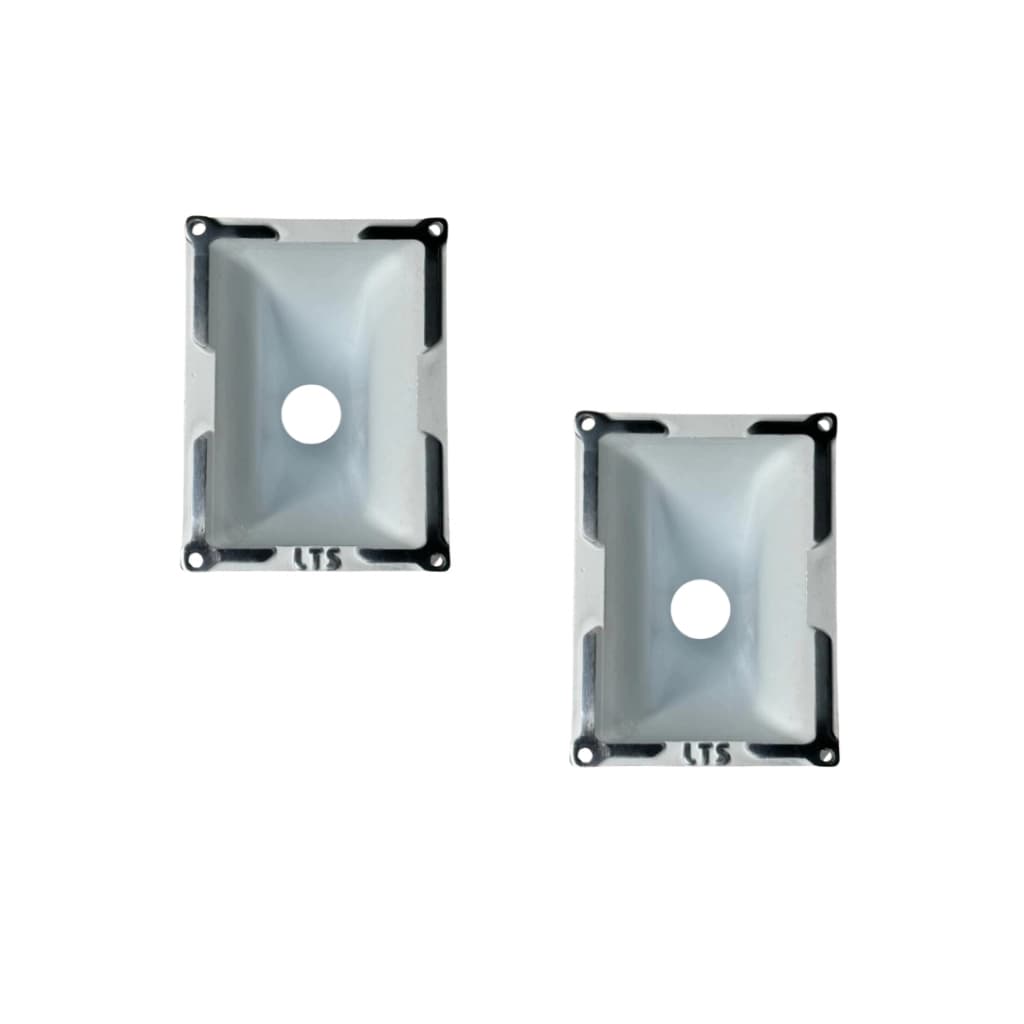 KIT C/2UN Expansor Corneta Cone Lente Lts 1209 PARA TI Branca Tecsystens
