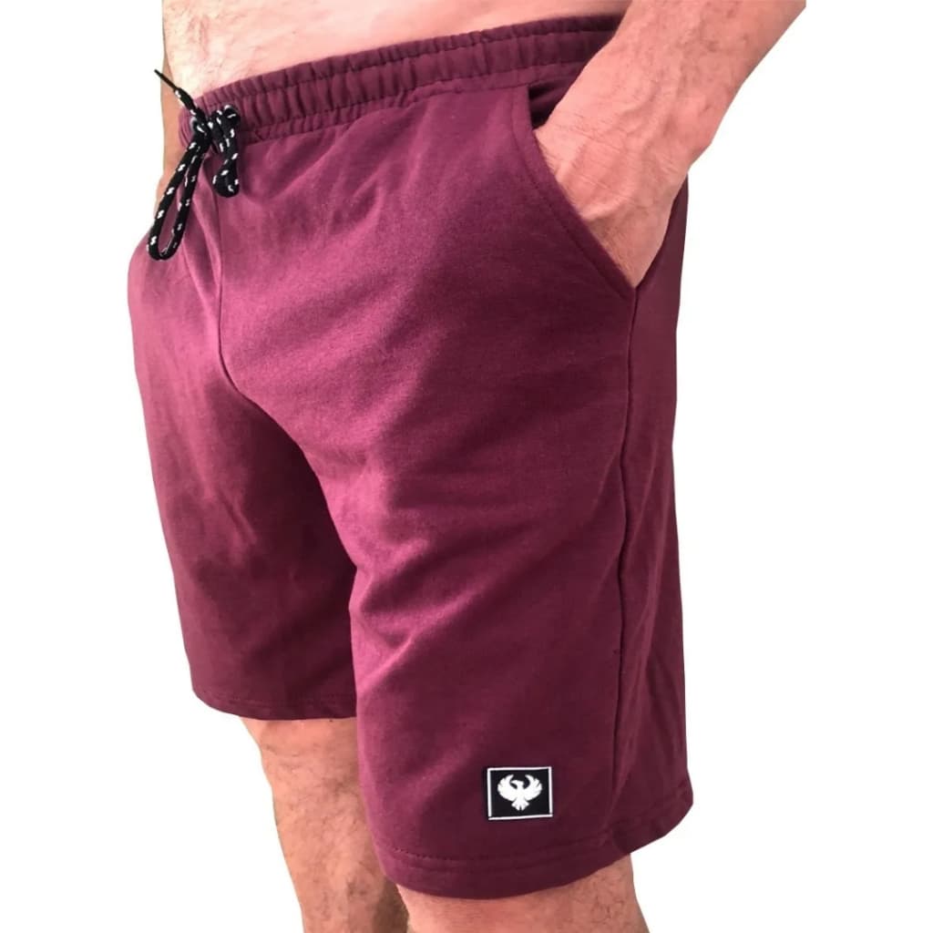Bermuda Moletom Masculina Estilo Casual Toque Macio Verão