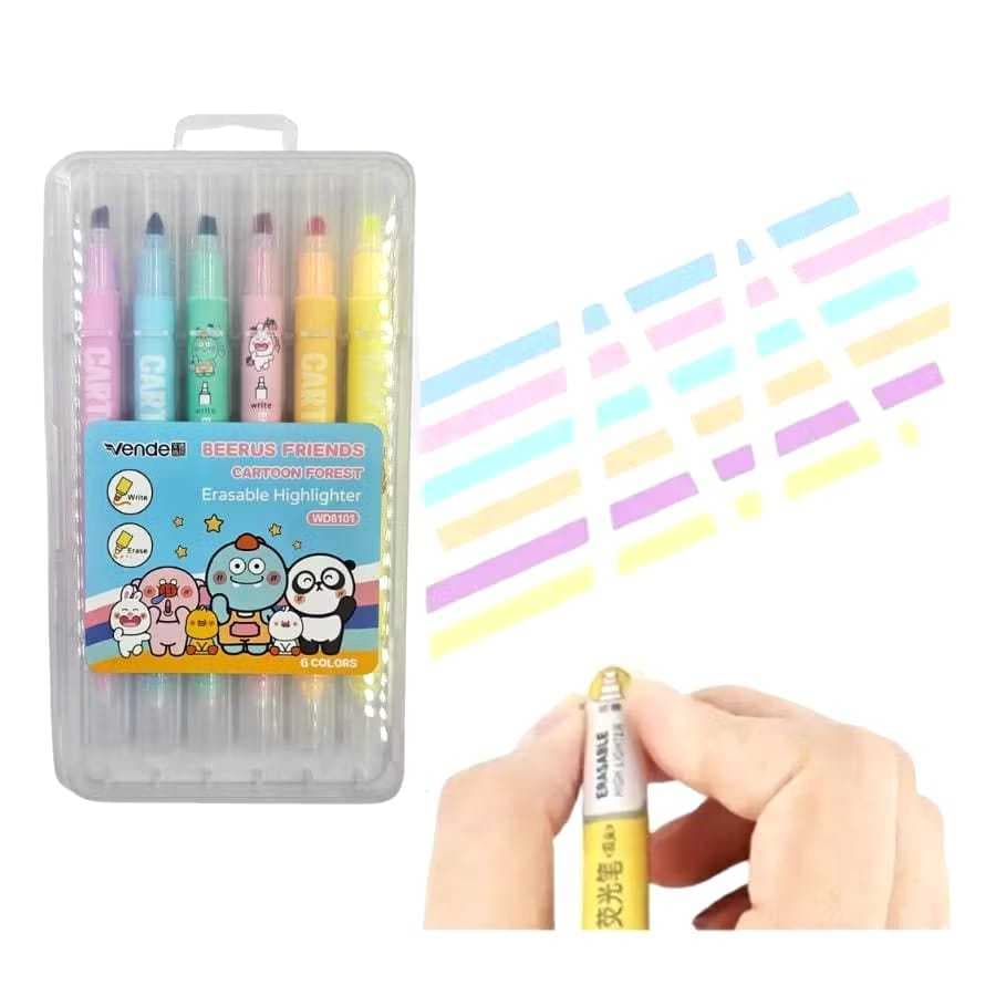 Kit Marca Textos Apagável - 6 unidades