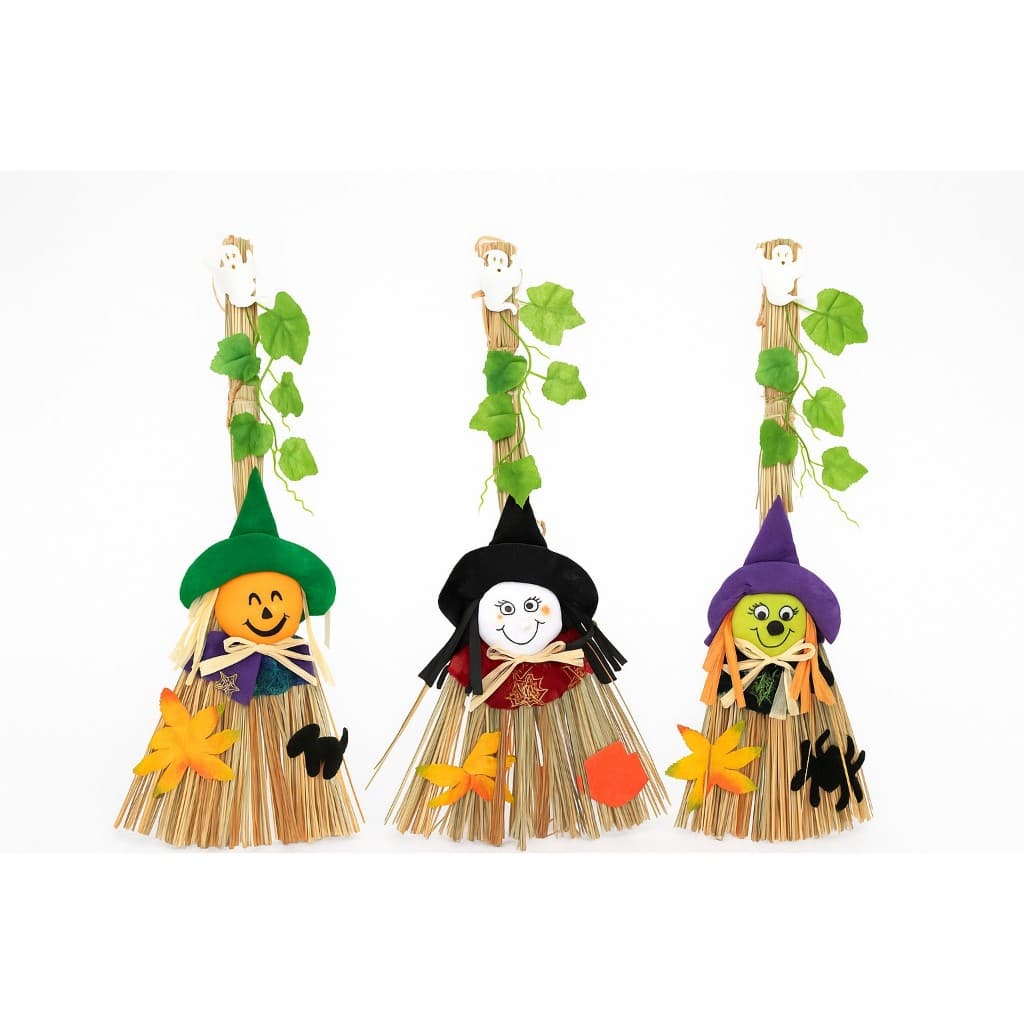 Vassoura de pendurar Halloween