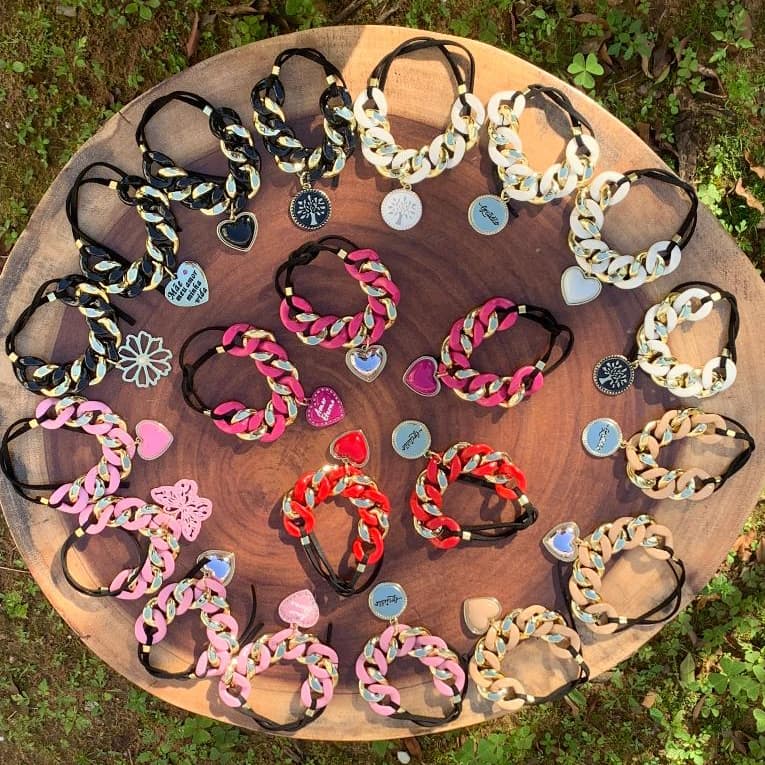 Pulseira / Schoker para cuia de chimarrão LUXO
