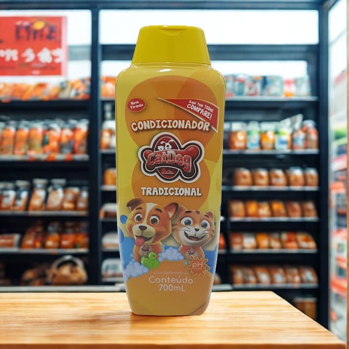 Condicionador Para Cães E Gatos Tradicional Cat&dog 700ml