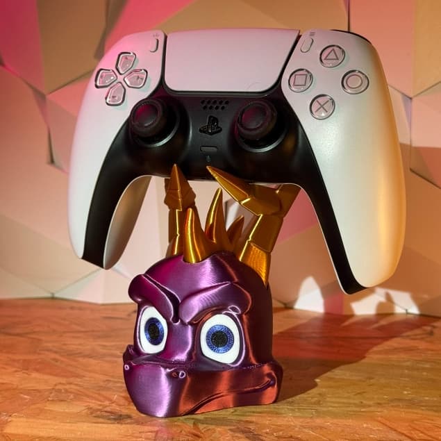 Spyro - Suporte de controle - PlayStation, Xbox, Switch - Decoração colecionável Premium