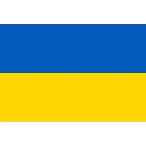 Bandeira Ucrânia 150x90 Cm Alta Qualidade