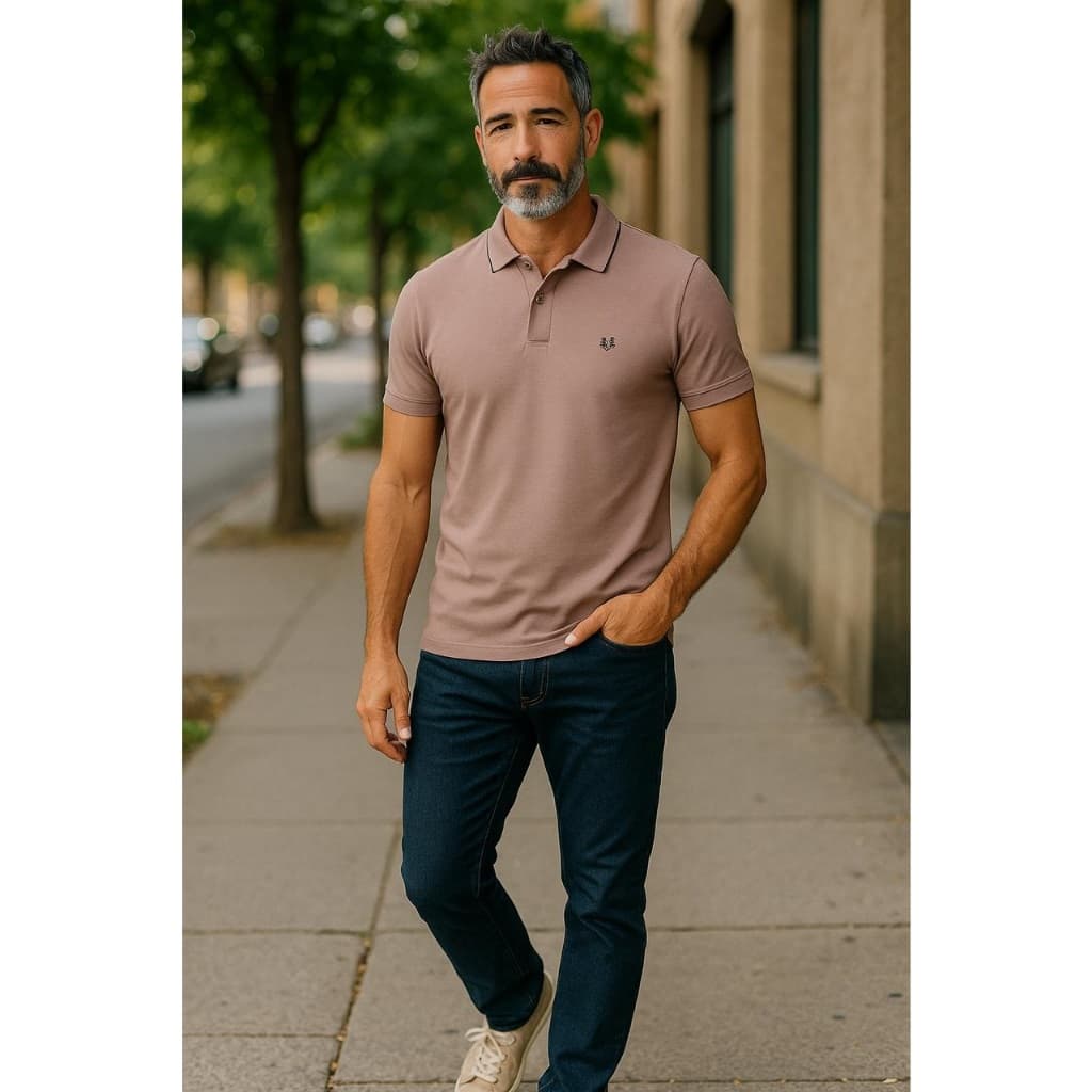 Camisa Gola Polo Masculina 100% Algodão Manga Curta