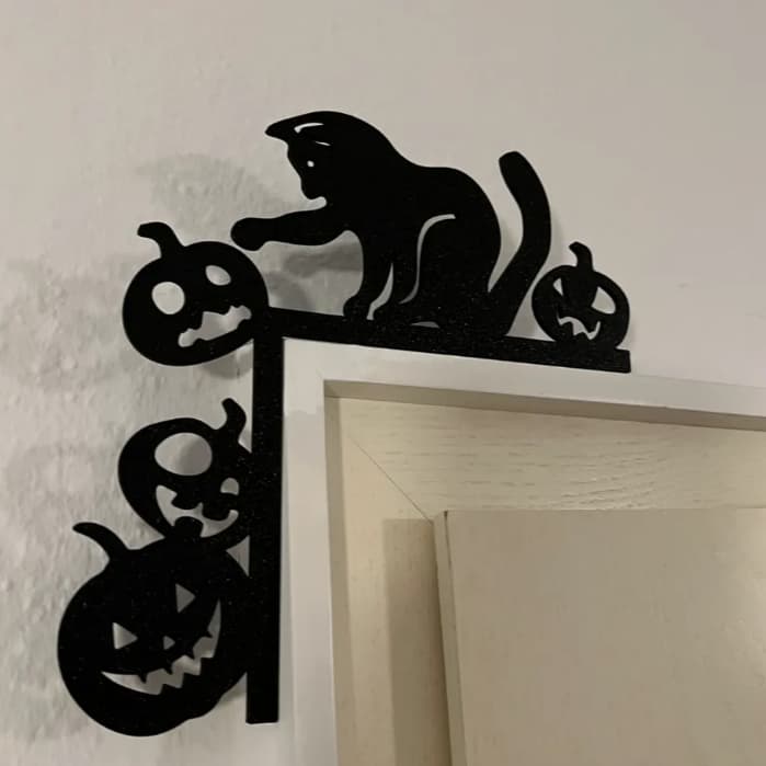 Enfeite de Porta Halloween - Decoração p/Casa Adorno de Portas etc