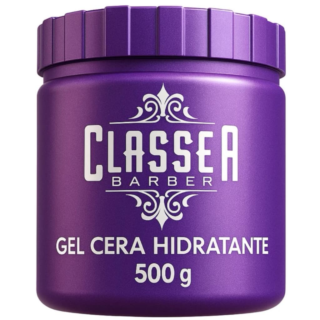 Gel Cera Hidratante Classe A Barber 500g Estilo e Cuidado Profissional