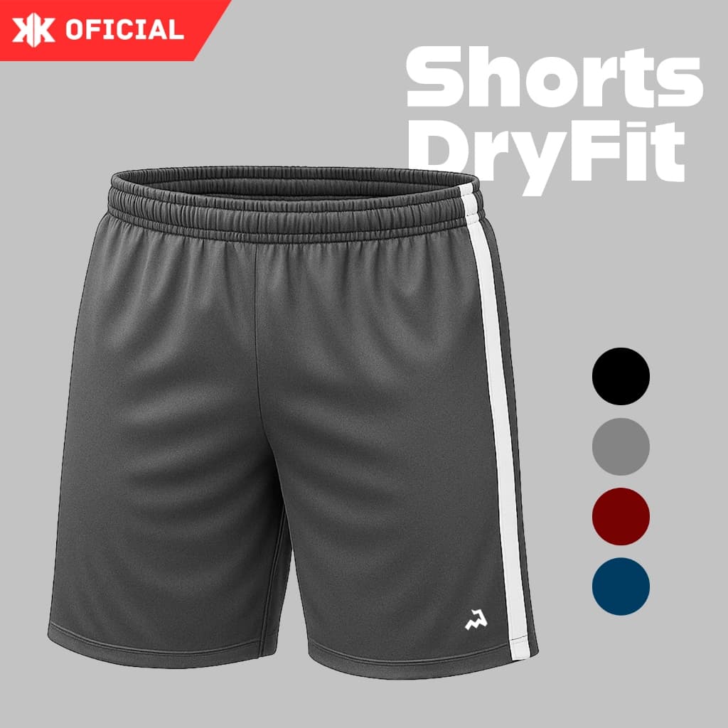 Shorts Dryfit Bermuda Masculina Esportivo Para Corrida e Academia Street Fitness Futebol Anti Suor