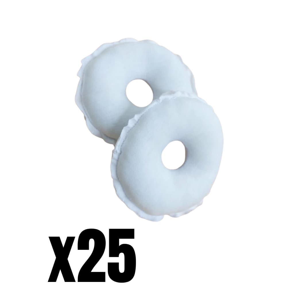 Kit com 50 Rosquinhas de seios para Amamentação - 25 pares