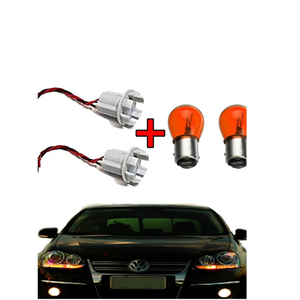 Kit Seta Conjugada Soquete Universal + Lâmpadas 2 Polos