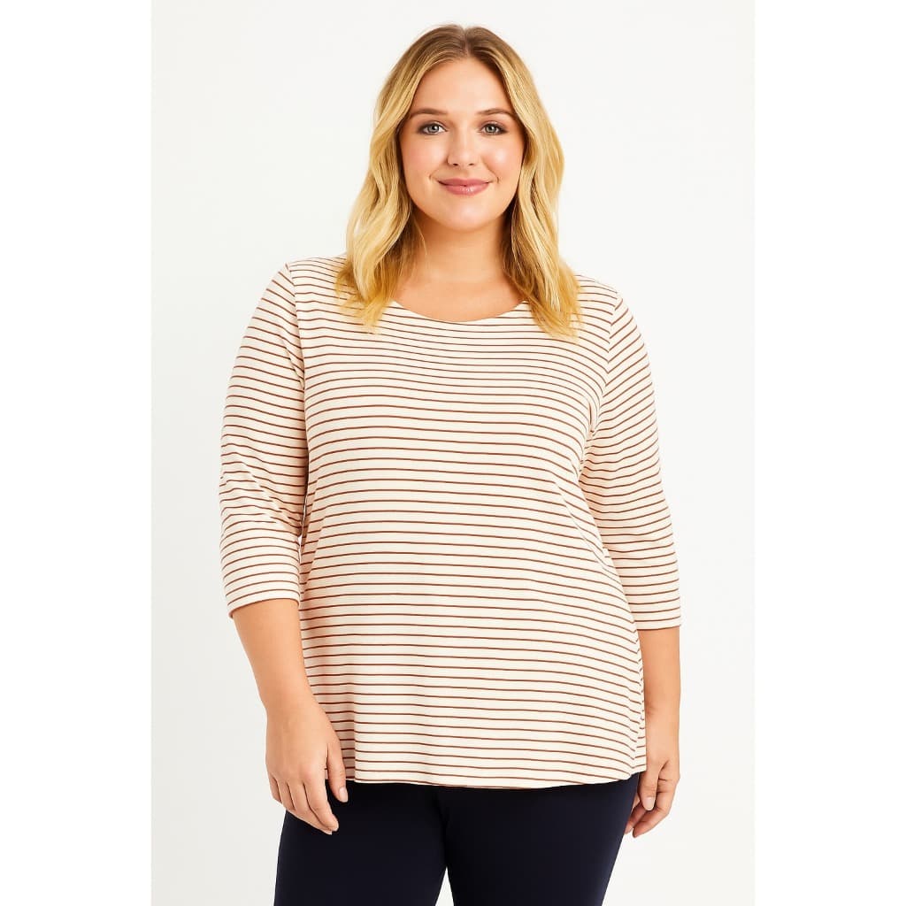 Blusa Social Meia Manga Feminina Viscolycra Estampada