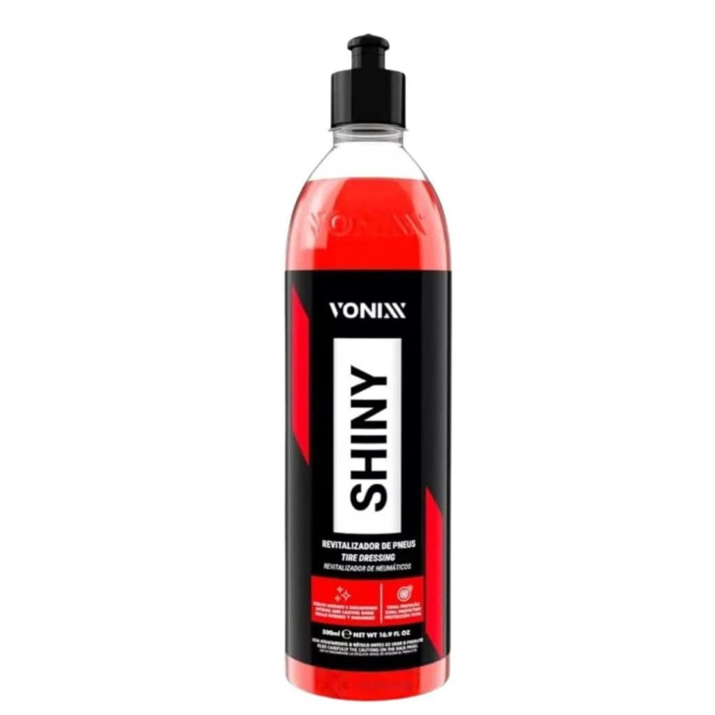 Shiny Revitalizador Pneu Pretinho Longa Duração Vonixx 500ml