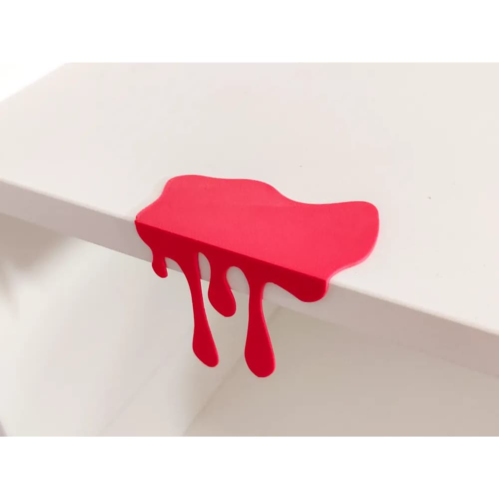 Decoração de Sangue/Gosma Escorrendo - Decoração p/Halloween Festas Temáticas etc