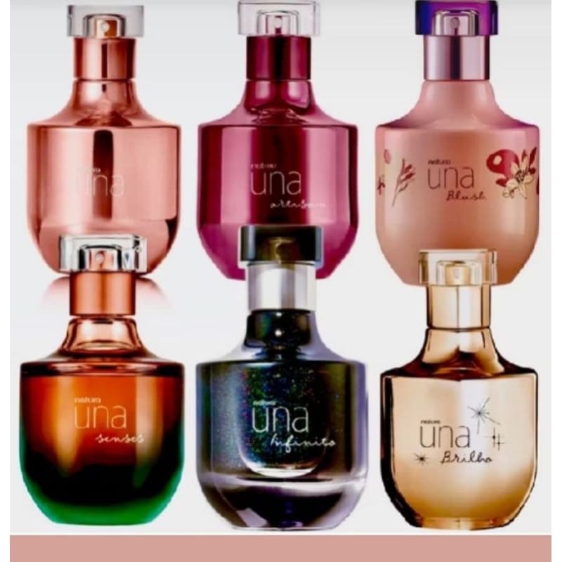 Una deoparfum feminino Natura 75ml original variação