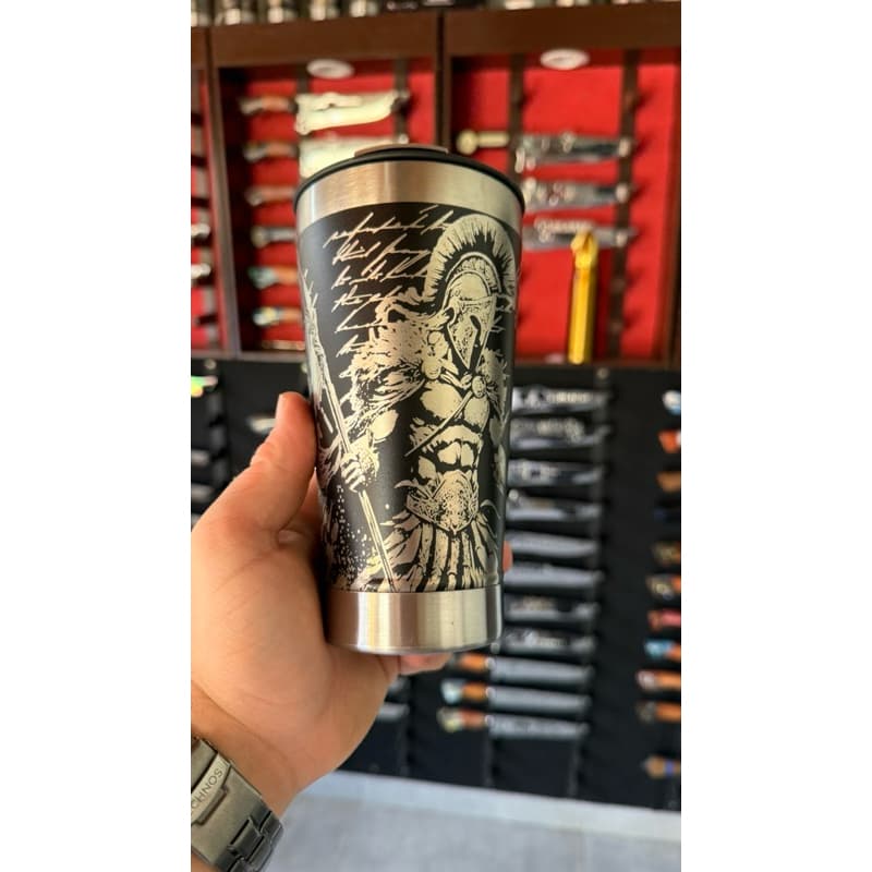 Copo Térmico Personalizado Spartan Guerreiro Gladiador Spartano