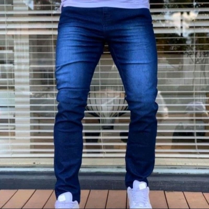 Calça Jeans Masculino Azul