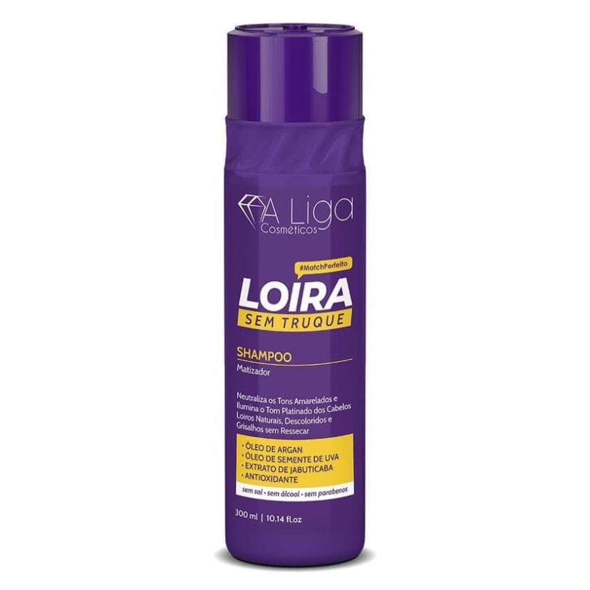 Shampoo Matizador com Óleo de Argan 300ml A Liga Cosméticos