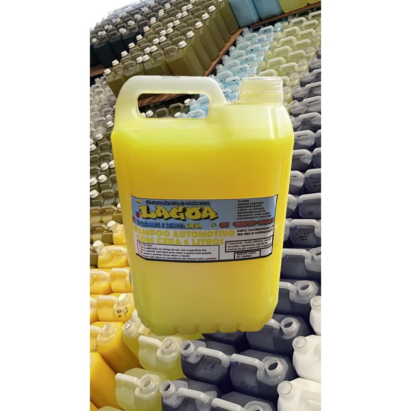 Shampoo Com Cera Automotivo 5 Litros ou Limpa Alumínio ou Desengraxante.