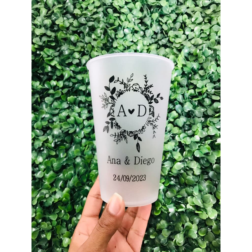 Kit 25 Copos Eco 550ml personalizados