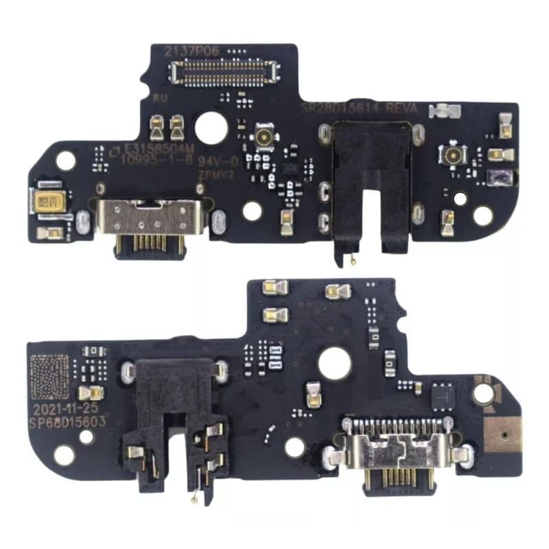 PLACA CONECTOR DE CARGA MOTO G71 TURBO