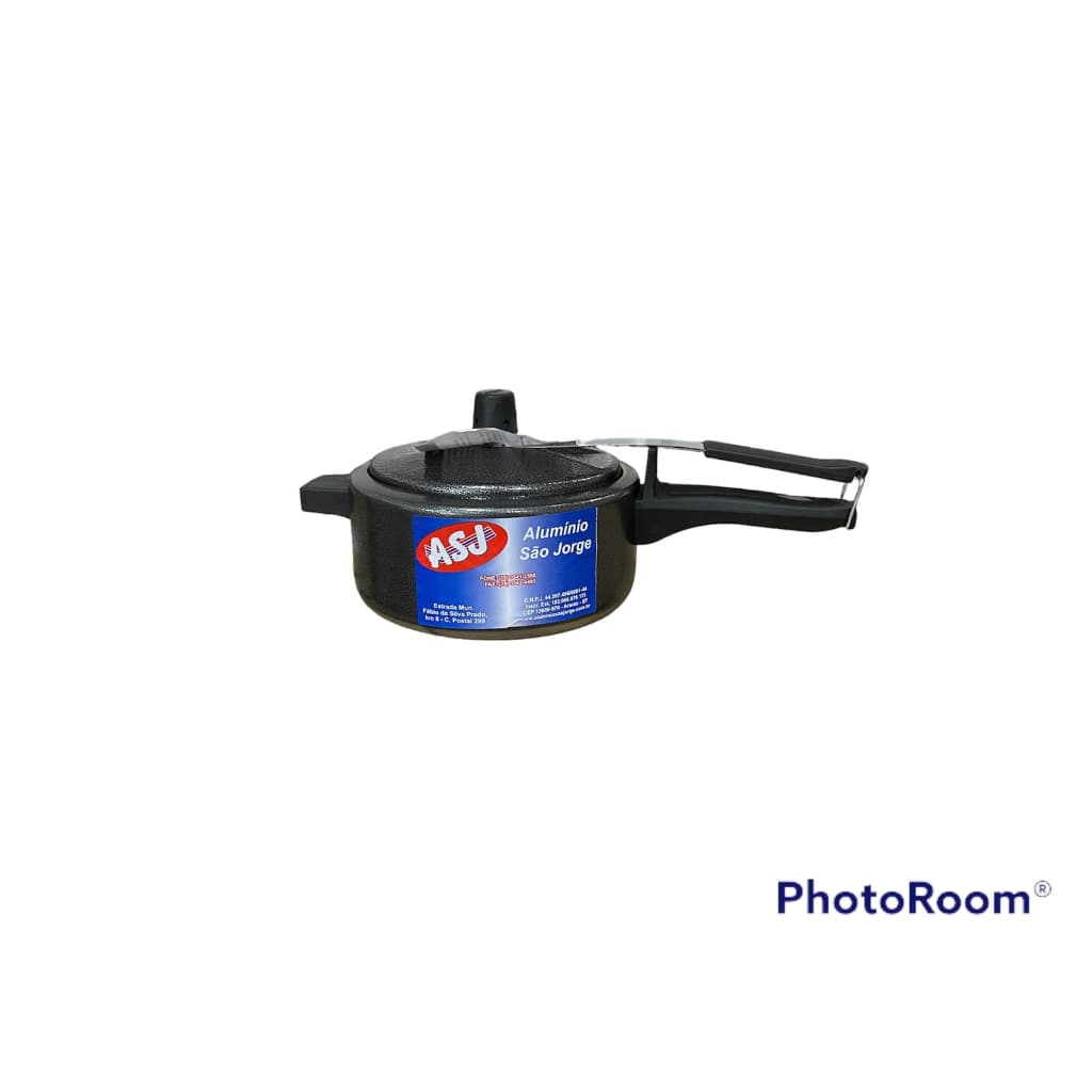 PANELA DE PRESSÃO PRESAO  3 LITROS PRETA CRAKEADA ASJ + ENVIO RÁPIDO E SEGURO
