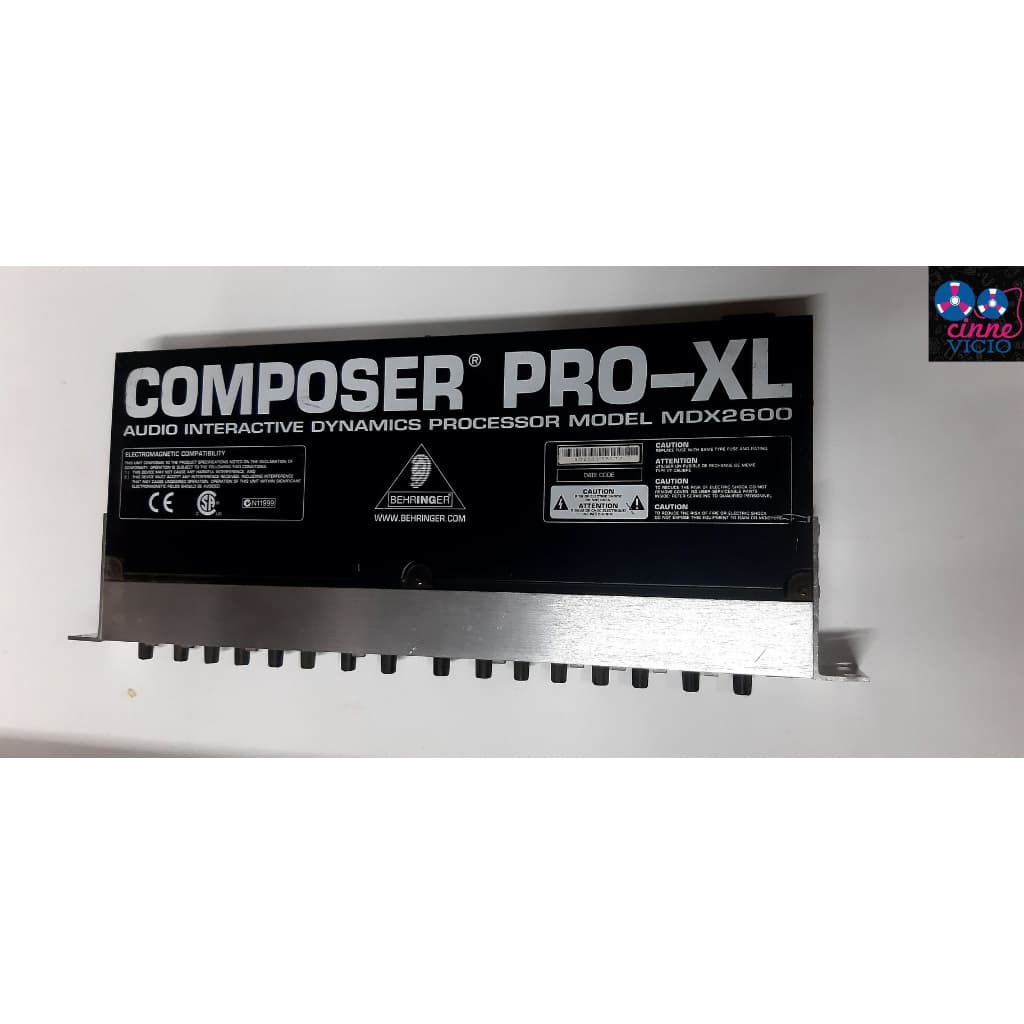 Compressor Behringer Mdx2600 Composer Pro-xl