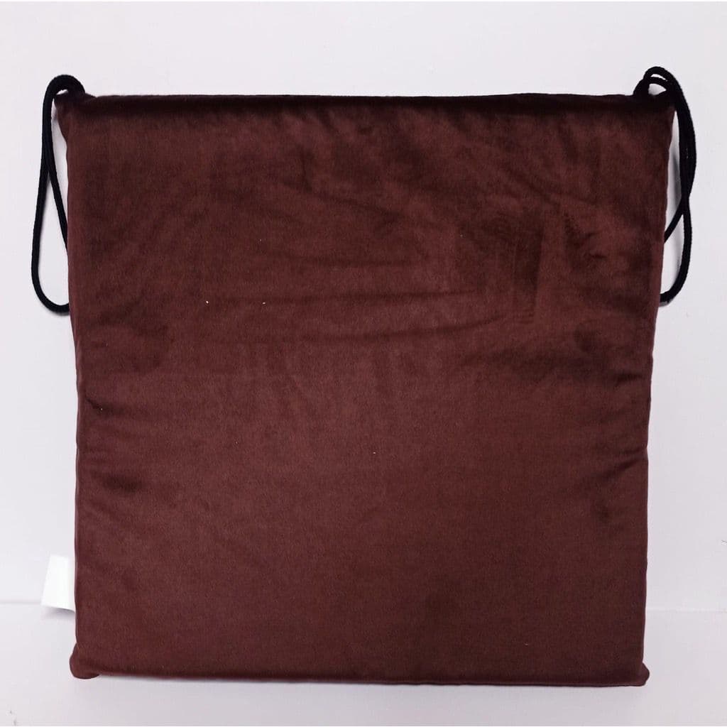Almofada para Assento de Cadeira Liso em Suede