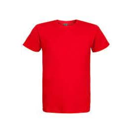 CAMISA BASICA 100% ALGODÃO ENVIO IMEDIATO-VERMELHA
