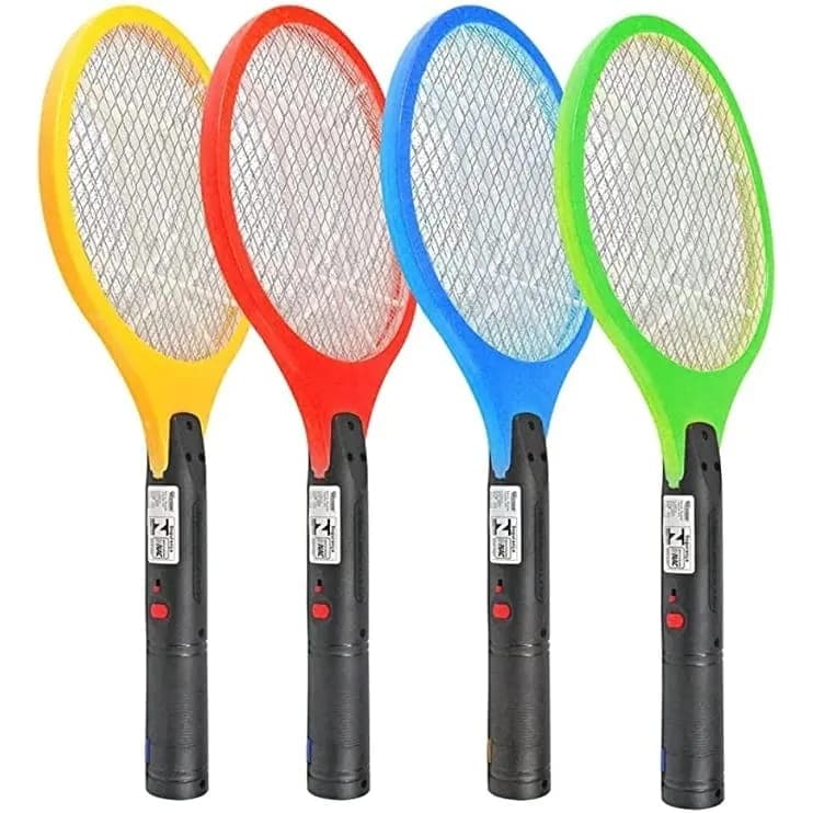 Raquete Mata Mosquito Elétrica Recarregável
