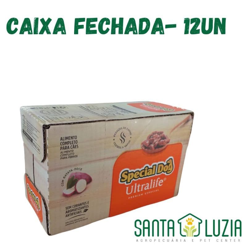 12 Unidades Sache Special Dog Caixa Fechada
