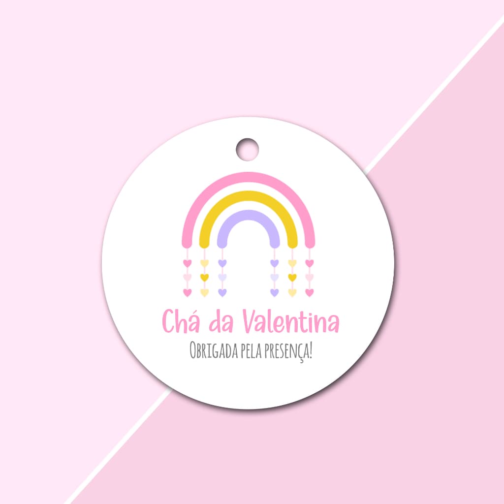 100 Tags para Lembrancinhas de Chá de Bebê, Aniversário