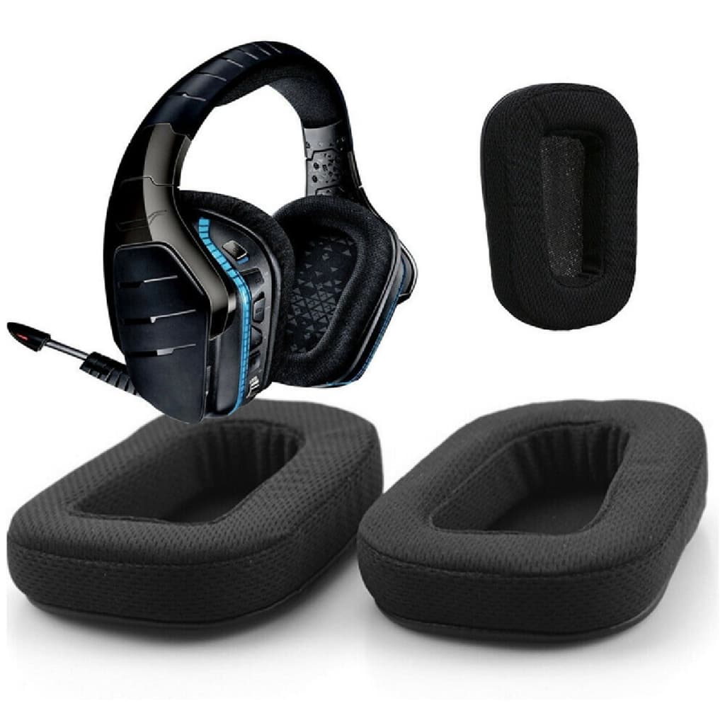 Almofadas Espumas Compatíveis Com Logitech G633 G633S G933 G933S G635 G935 [ENVIO IMEDIATO]