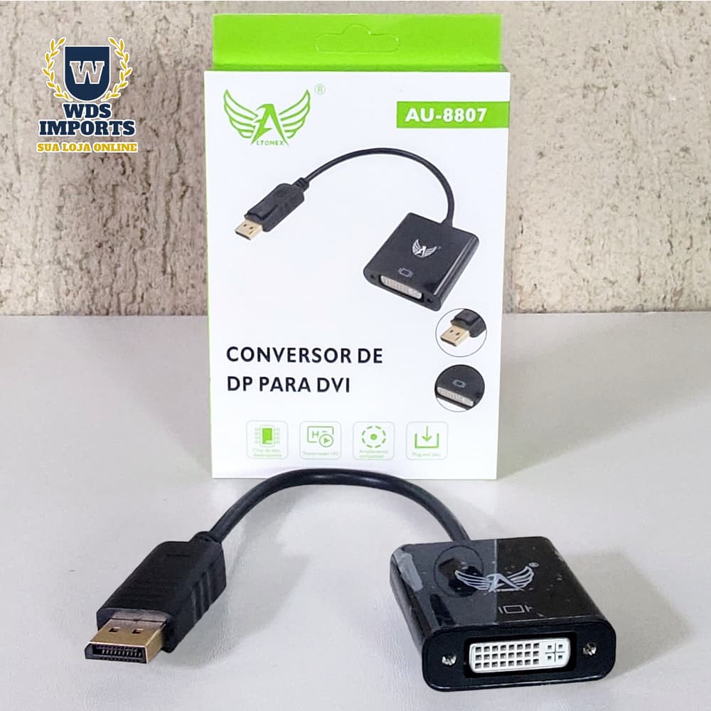 Conversor DisplayPort Para Dvi