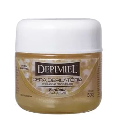 Cera Depilatória Depimiel Pérola 50g