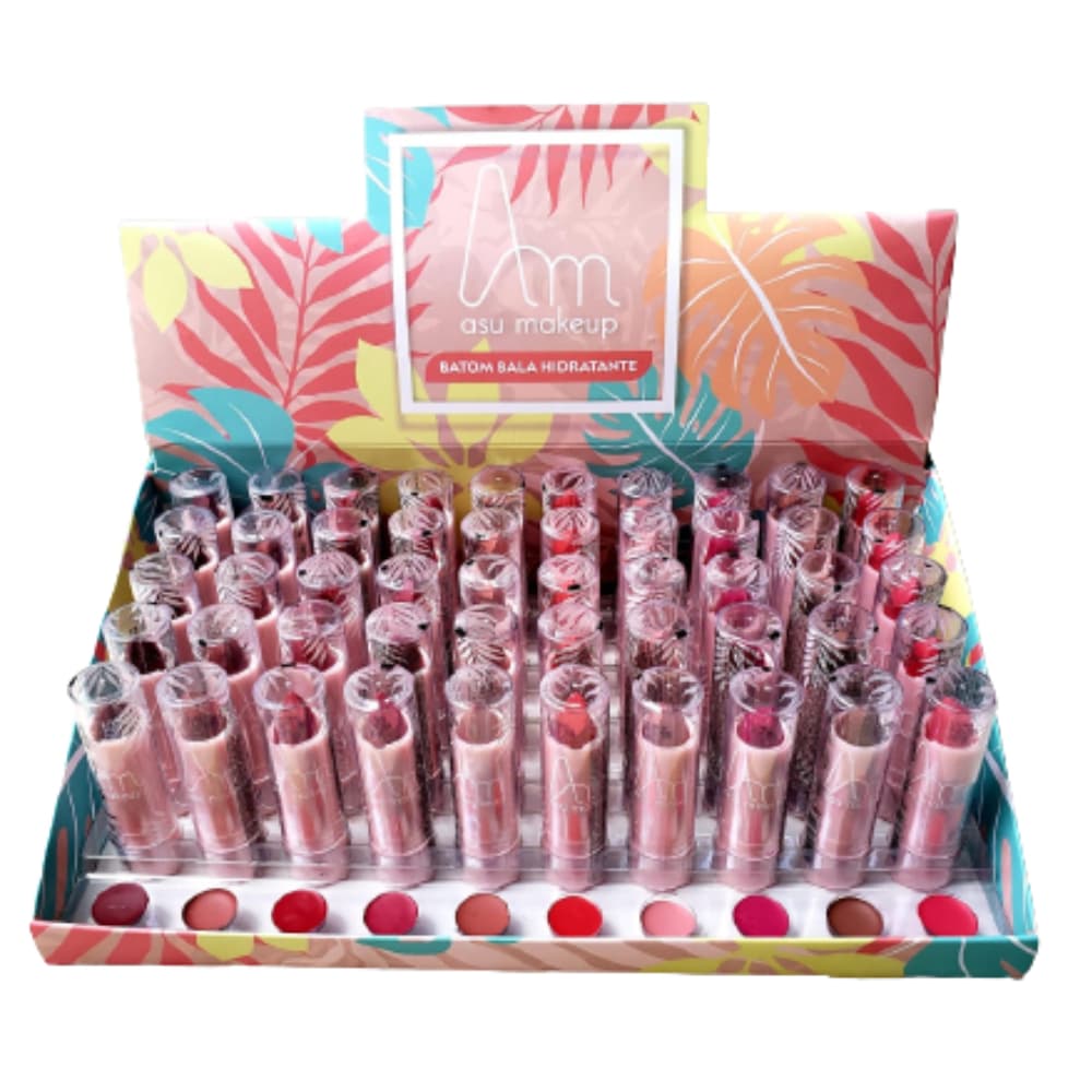 Kit 10 Batom Hidratante Super Fixação Revenda