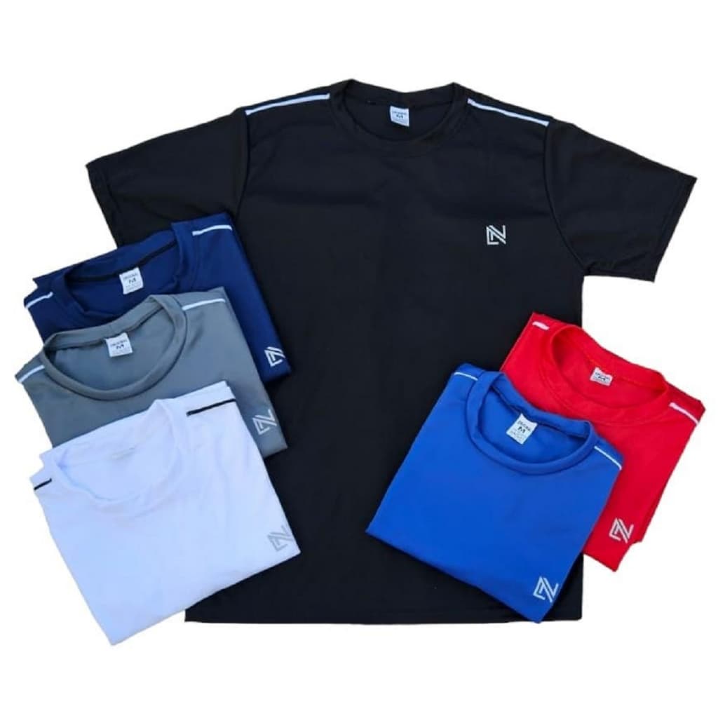 Kit 6 Camisetas Camisas Masculinas Academia Refletiva Esportiva LN