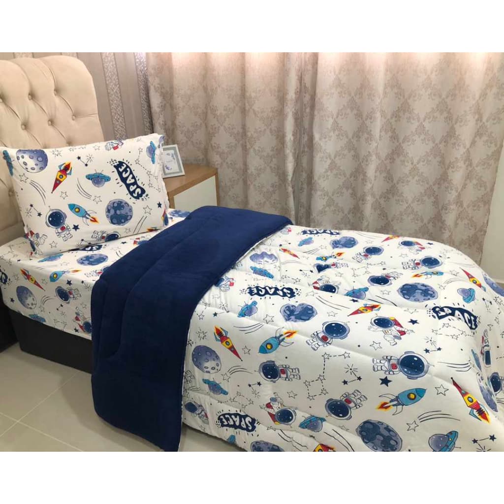 Coberdrom Infantil Casal Queen Tamanho de 2,40 x 2,20