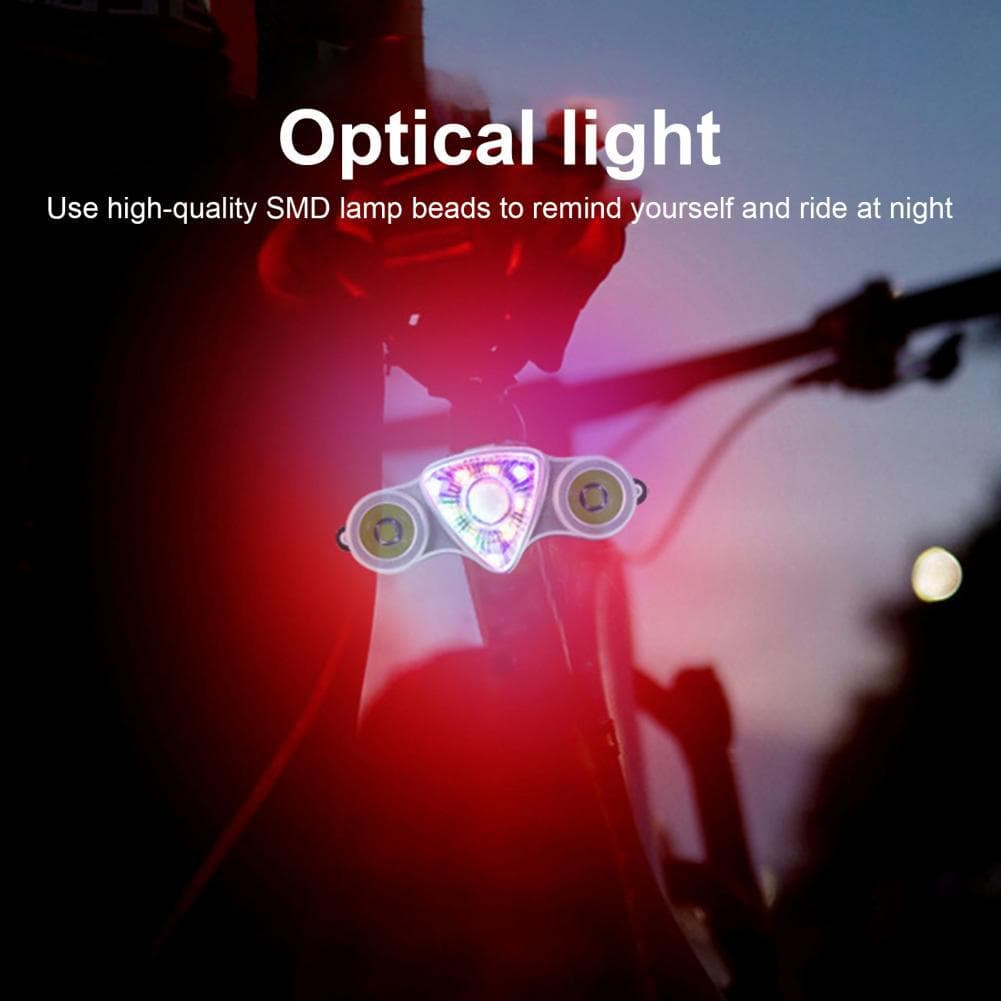Nova bicicleta de ciclismo traseiro da cauda led luz usb recarregável 6 modos à prova dwaterproof água mtb estrada da bicicleta farol luz advertência segurança