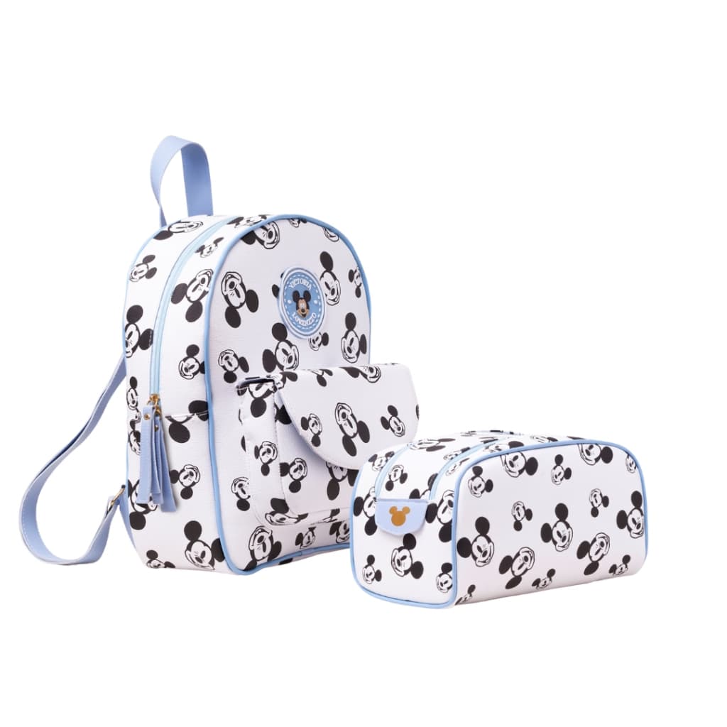 Kit Mochila e Necessaire Menino Maternidade Viagens Dia A Dia Escola