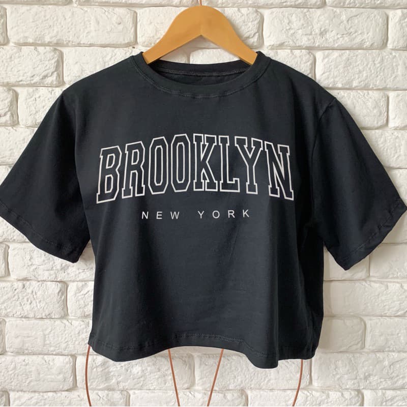 Cropped feminino Brooklyn - 100% algodão - croped