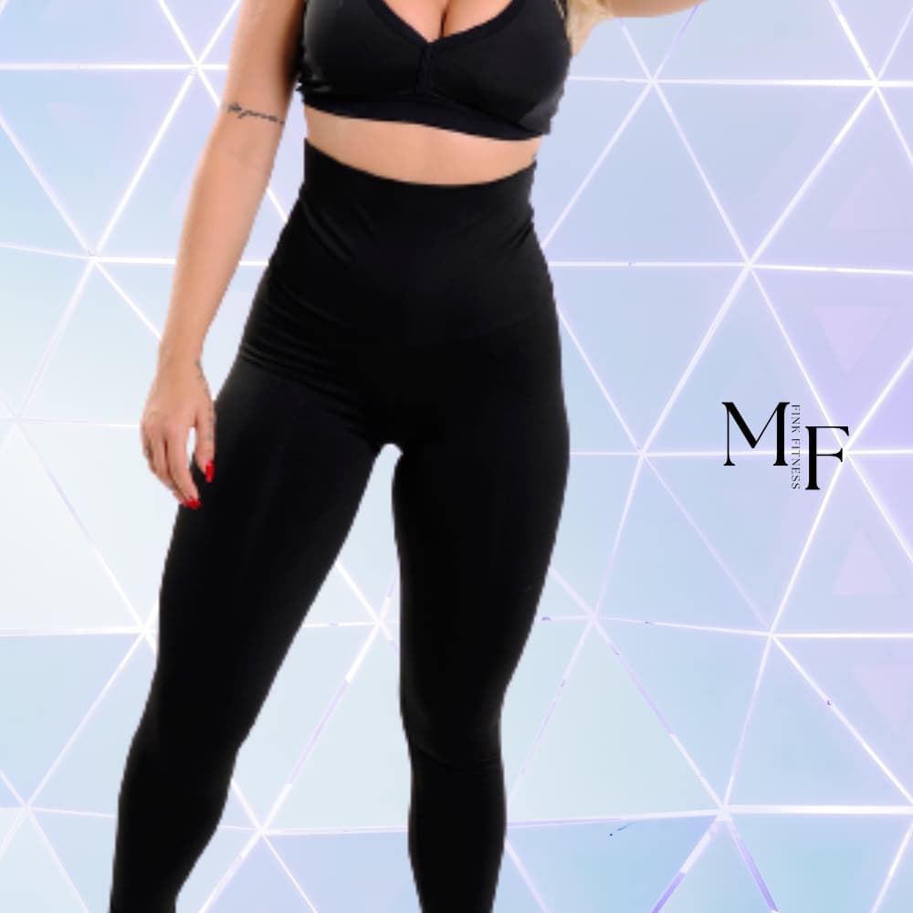 Legging Feminina Modeladora Com Cós Abdominal Super Alto