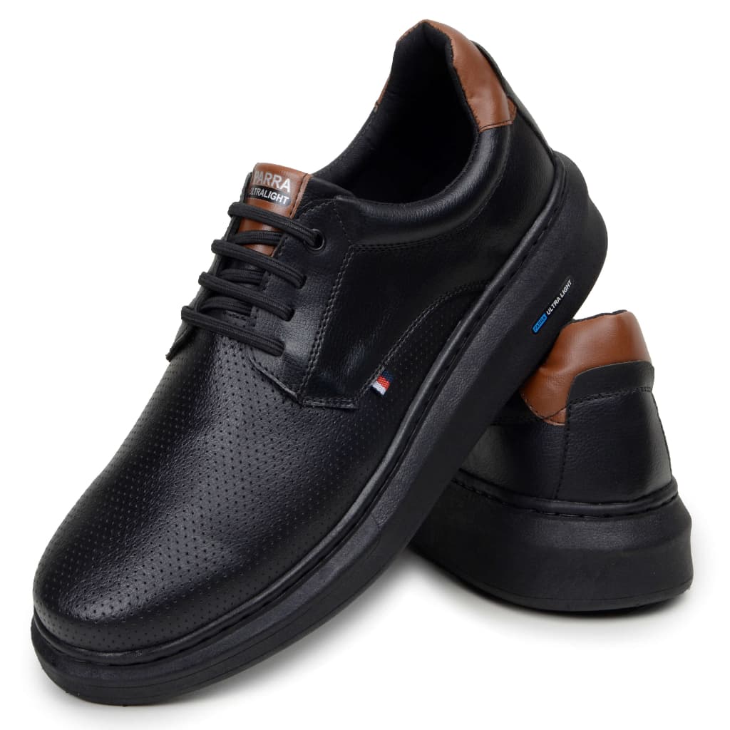 Sapatenis Masculino Casual Moderno Detalhado Derby Confortável Parra Boots