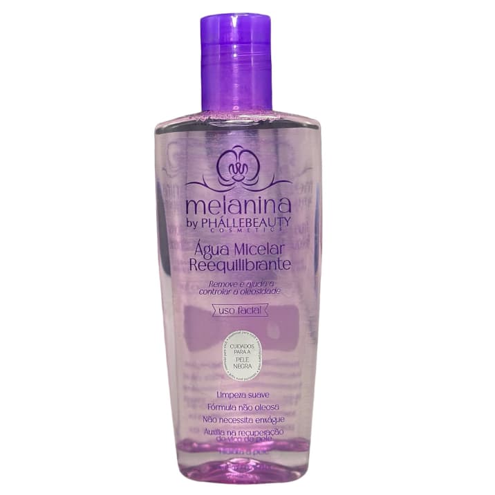 Água Micelar Reequilibrante Melanina PhálleBeauty PH0729