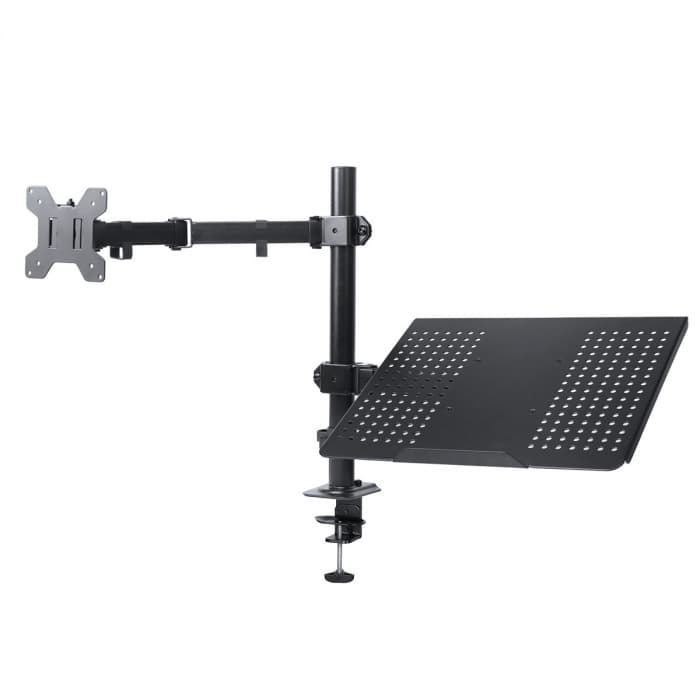 SUPORTE PARA MONITOR ou Tv E NOTEBOOK COM ARTICULACAO DUPLA SM500